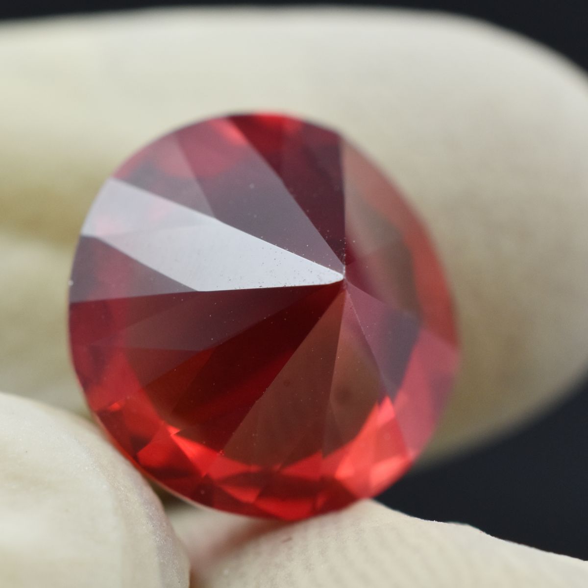 9.55 Ct Round Cut Natural Padparadscha Ring Sapphire Loose Gemstone CERTIFIED