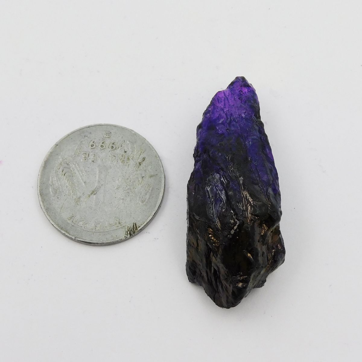 Natural Tanzanite Rough Purple 74.75 Ct Raw Uncut CERTIFIED Earth Mined Gemstone