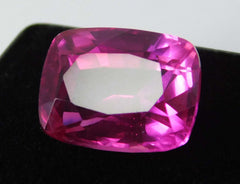 CERTIFIED 11.66 Carat Natural Pink Ruby Cushion Cut Perfect Ring Loose Gemstone