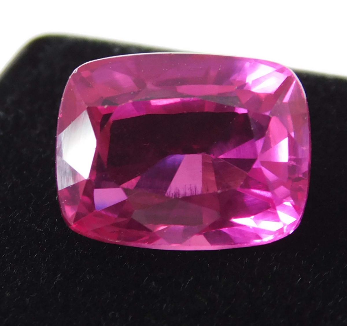 CERTIFIED 11.66 Carat Natural Pink Ruby Cushion Cut Perfect Ring Loose Gemstone