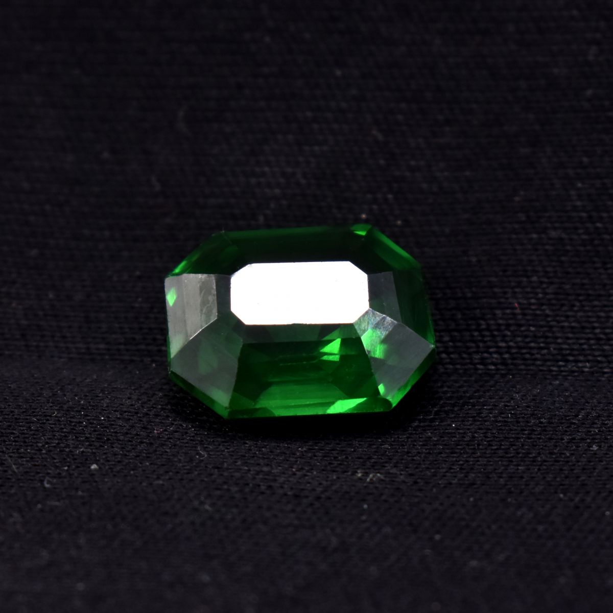 10.15 Ct Garnet Natural Tsavorite Emerald Cut CERTIFIED Loose Gemstone Green.