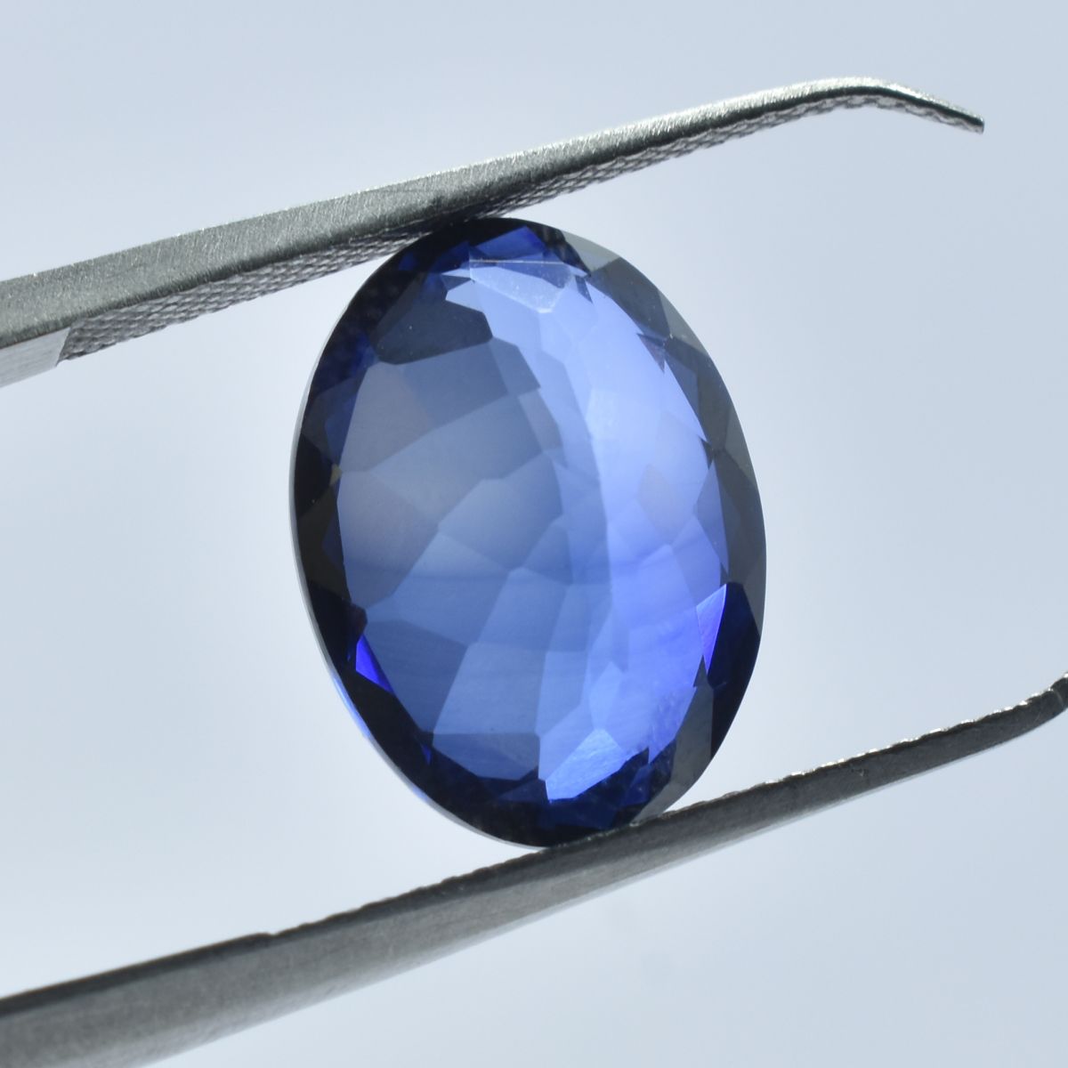 Blue Tanzanite CERTIFIED 8.65 Ct Natural Loose Gemstone Stunning Oval Cut.