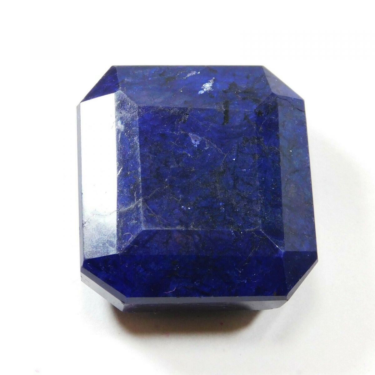 279.90 Ct Lab-Created Ceylon Blue Sapphire Loose Gemstone CERTIFIED Square Cut