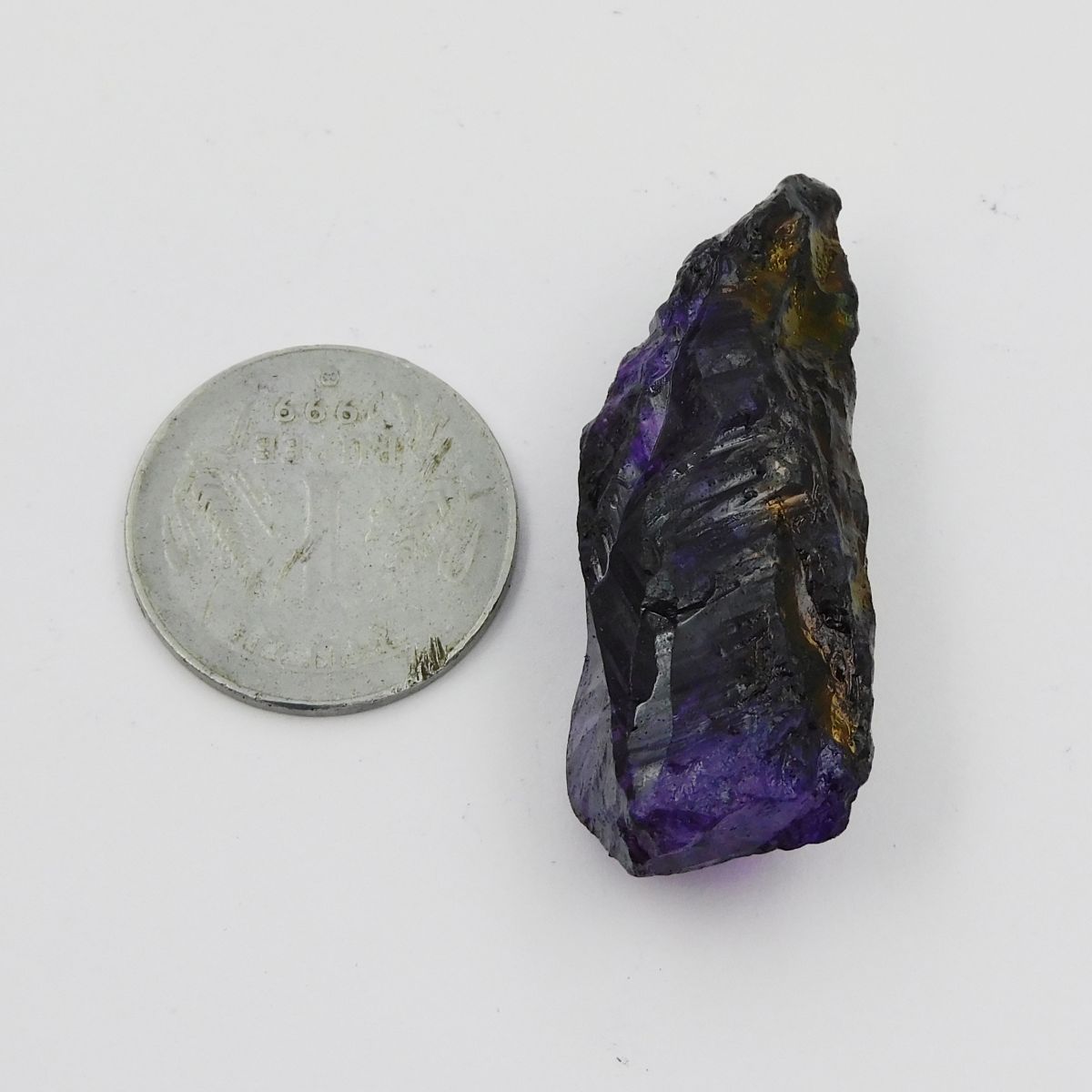 64.65 Ct Natural Tanzanite Rough Purple Raw Uncut CERTIFIED Earth Mined Gemstone