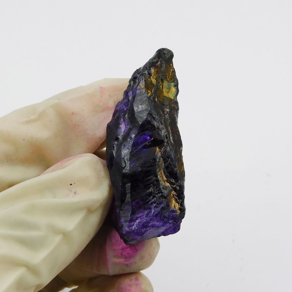 64.65 Ct Natural Tanzanite Rough Purple Raw Uncut CERTIFIED Earth Mined Gemstone