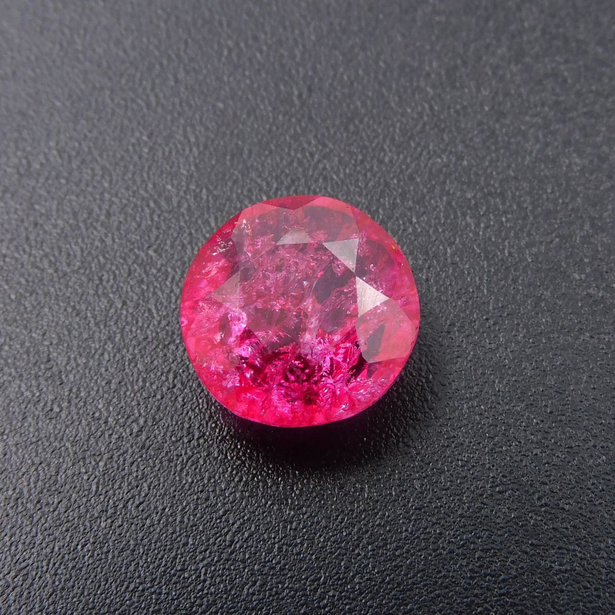 Natural Pink Ruby Round 3.75 Ct Loose Gemstone CERTIFIED Ring Size