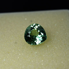 Natural Montana Sapphire Bluish Green 4.20 Ct Pear Cut Loose Gemstone CERTIFIED