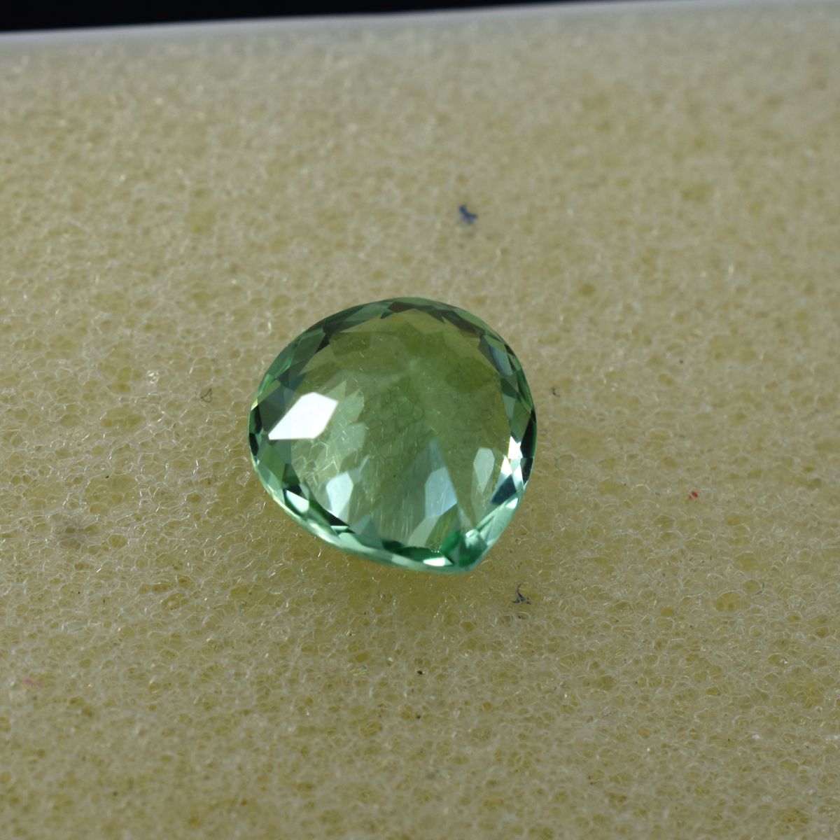 Natural Montana Sapphire Bluish Green 4.20 Ct Pear Cut Loose Gemstone CERTIFIED