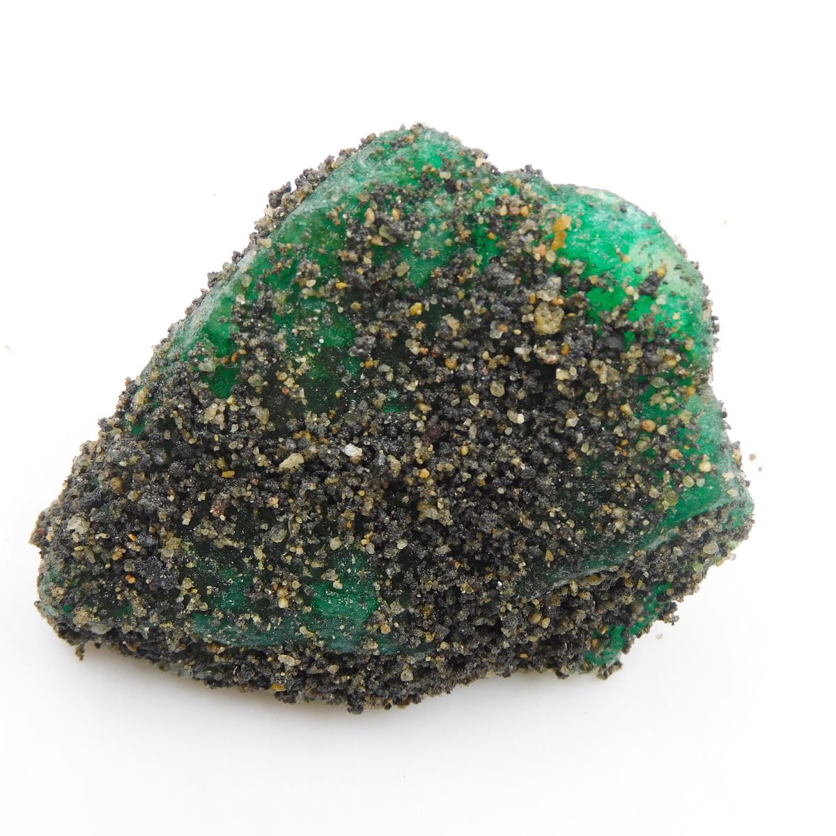 Colombia's Green Emerald Raw Rough Natural 352.20 Ct CERTIFIED Loose Gemstone