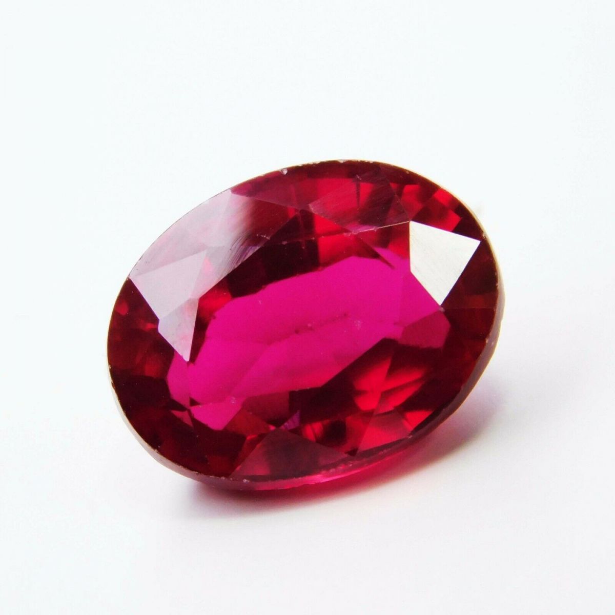 6.23 Carat Natural Untreated Red Ruby Oval Cut CERTIFIED Ring Loose Gemstone