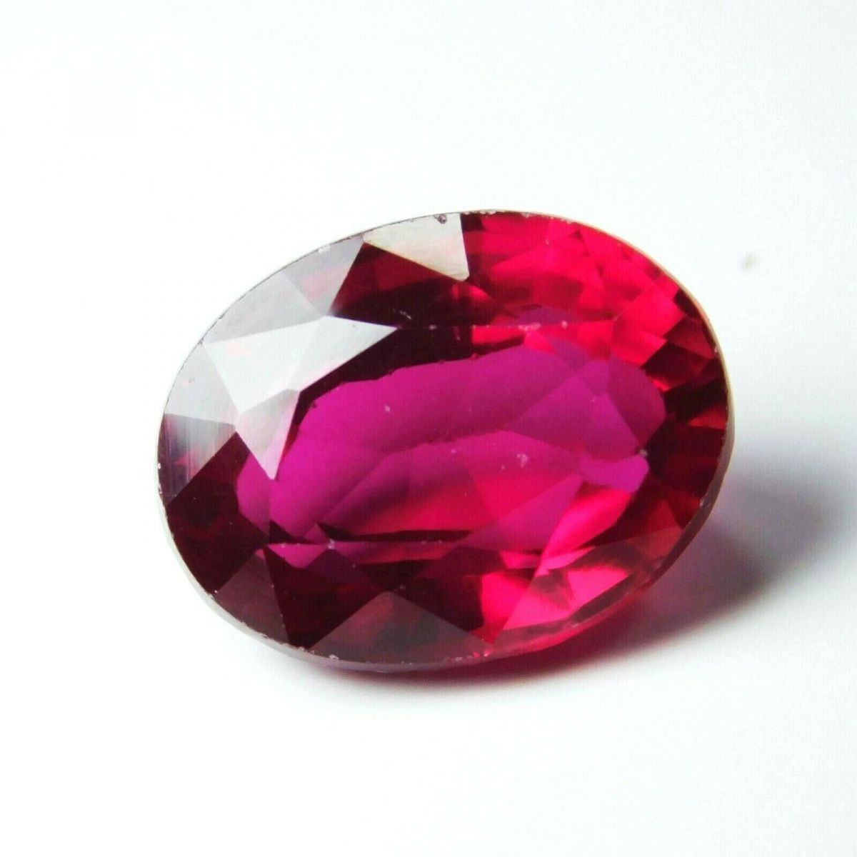 6.23 Carat Natural Untreated Red Ruby Oval Cut CERTIFIED Ring Loose Gemstone