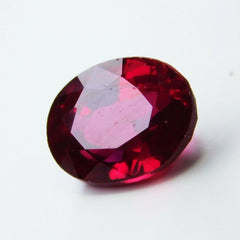 6.23 Carat Natural Untreated Red Ruby Oval Cut CERTIFIED Ring Loose Gemstone