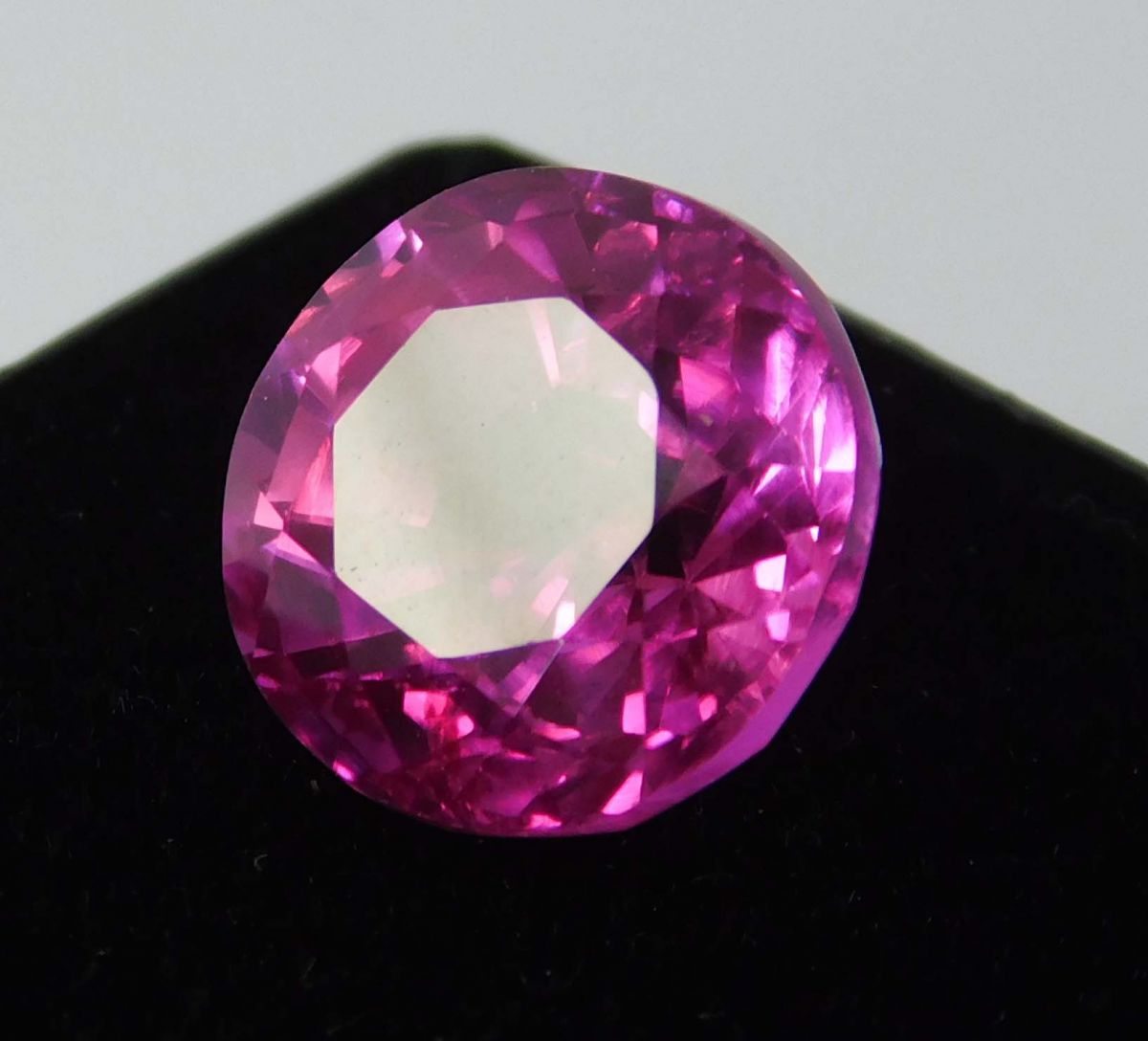 8.56 Ct Natural Ruby Pink Perfect Round Cut Ring Size CERTIFIED Loose Gemstone