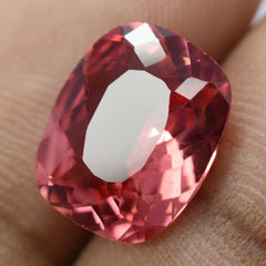 Cushion Cut 6.45 Carat Natural Sapphire Padparadscha CERTIFIED Loose Gemstone
