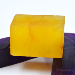 262.45 Carat Yellow Sapphire Uncut Raw Rough Natural CERTIFIED Loose Gemstone