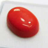 natural coral loose gemstone