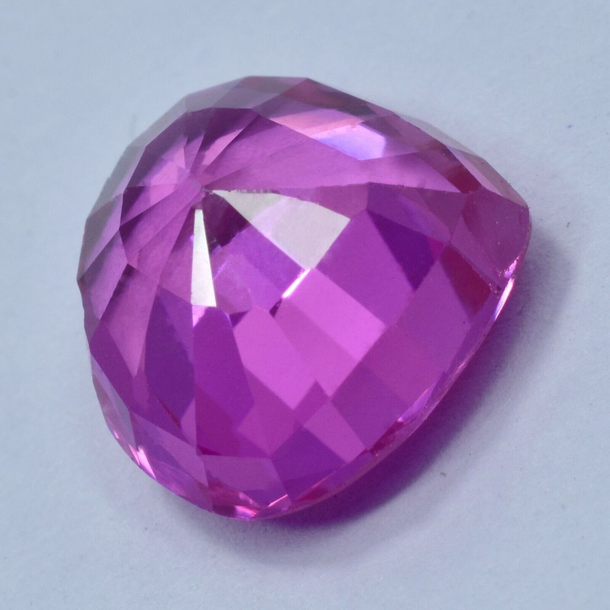 10.55 Ct Natural Flawless SAPPHIRE Pink CERTIFIED Heart Sapphire Loose Gemstone