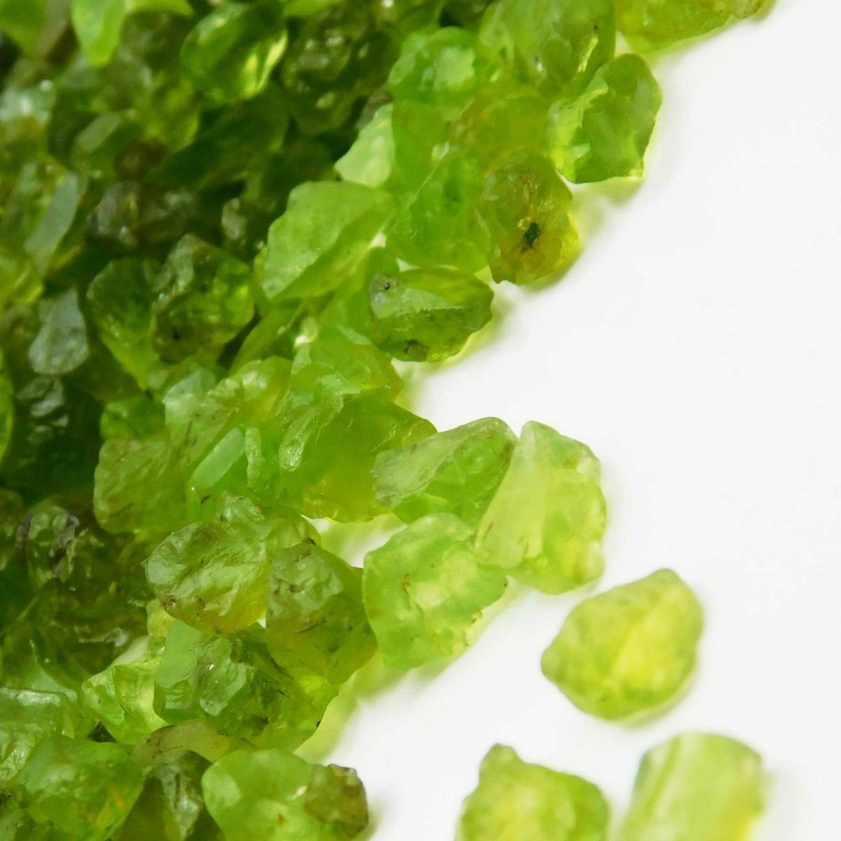 10.46 Ct NATURAL Peridot CERTIFIED Uncut Rough Rare Loose Gemstone Lot