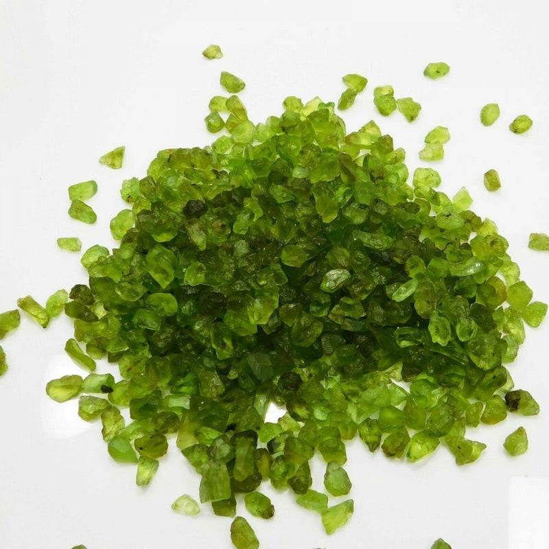 10.46 Ct Natural Peridot Certified Rough Gemstone uncut crystal