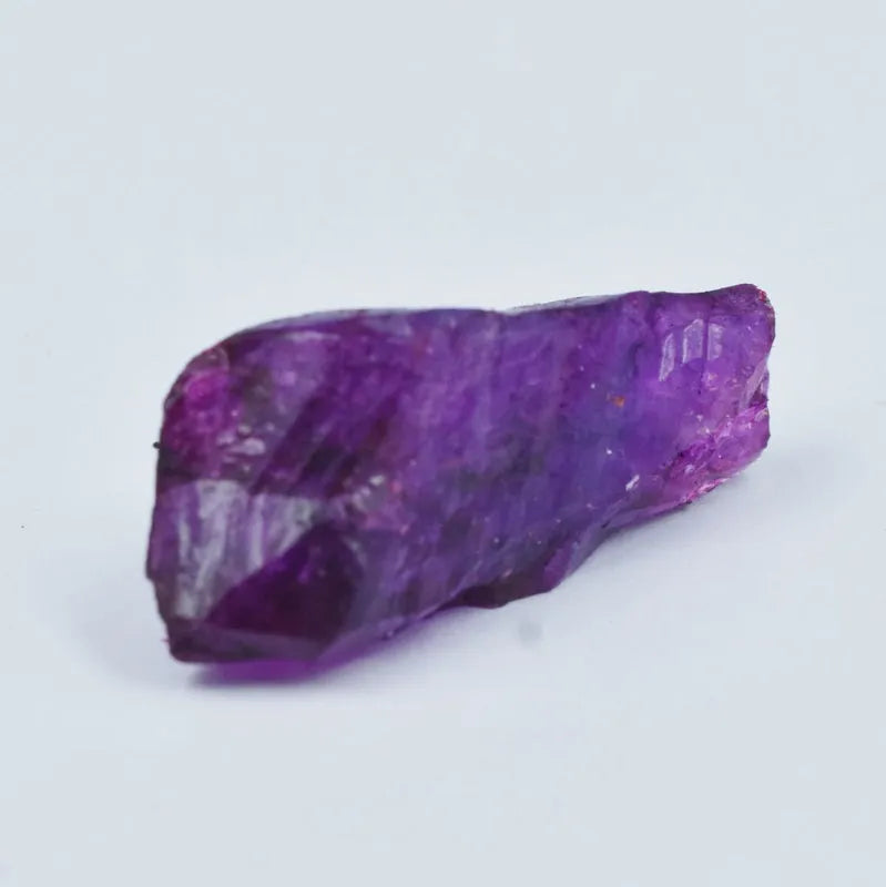Purple Sapphire Loose Gemstone natural rough stone