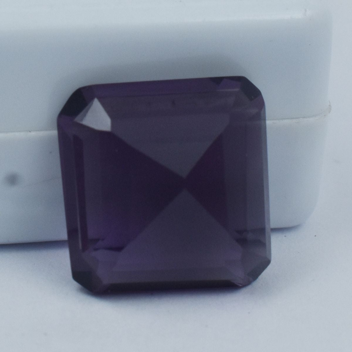 Square Cut CERTIFIED 9.45 Carat Natural Purple Tanzanite Loose Gemstone