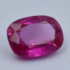 Cushion Cut Natural Pink Ruby 20.80 Ct CERTIFIED Ring Size Loose Gemstone