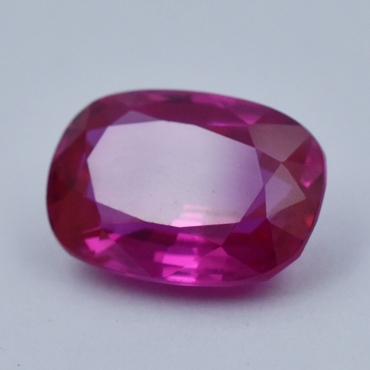 Cushion Cut Natural Pink Ruby 20.80 Ct CERTIFIED Ring Size Loose Gemstone