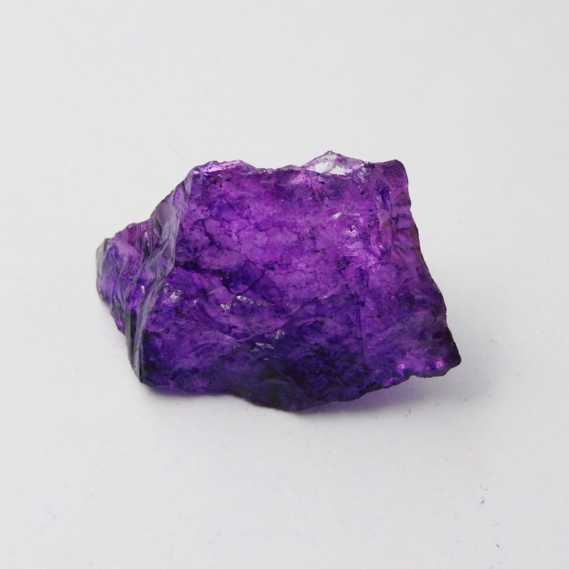 Natural Tanzanite Rough 124.35Ct Purple Raw Uncut Gemstone image