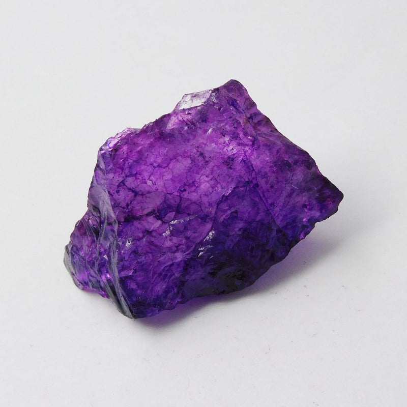 Natural Tanzanite Rough 124.35Ct Purple Raw Uncut Gemstone photo