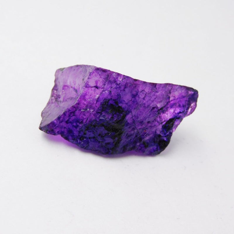 Natural Tanzanite Rough 124.35Ct Purple Raw Uncut Gemstone texture