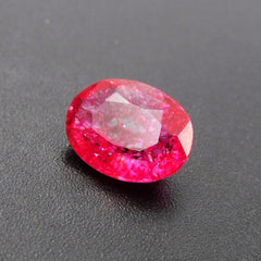 3.00 Ct Natural Ruby CERTIFIED Oval Cut Loose Pink Gemstones Ring Size