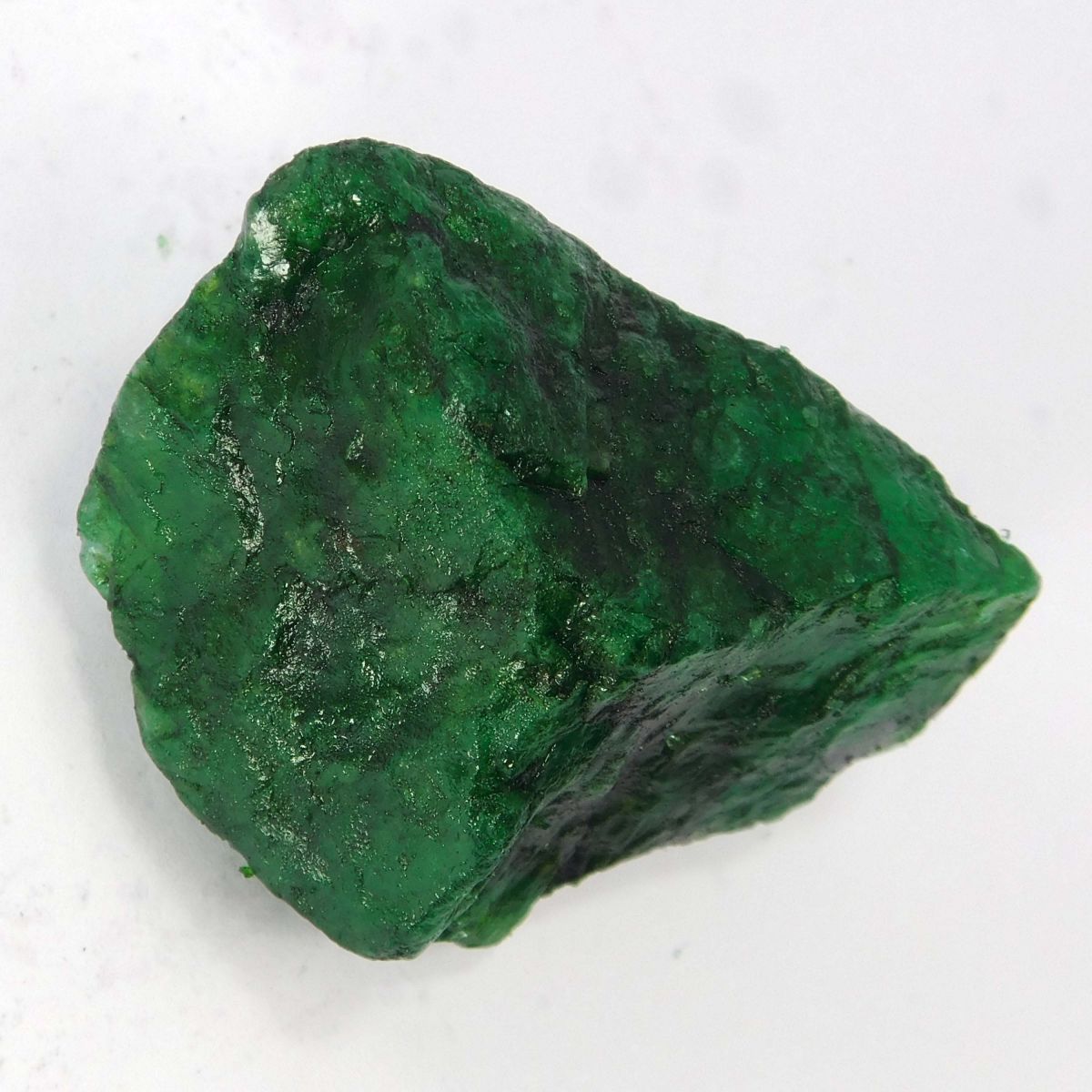 Natural Emerald Huge Rough 204 Ct Earth Mined Certified Green Loose Gemstone