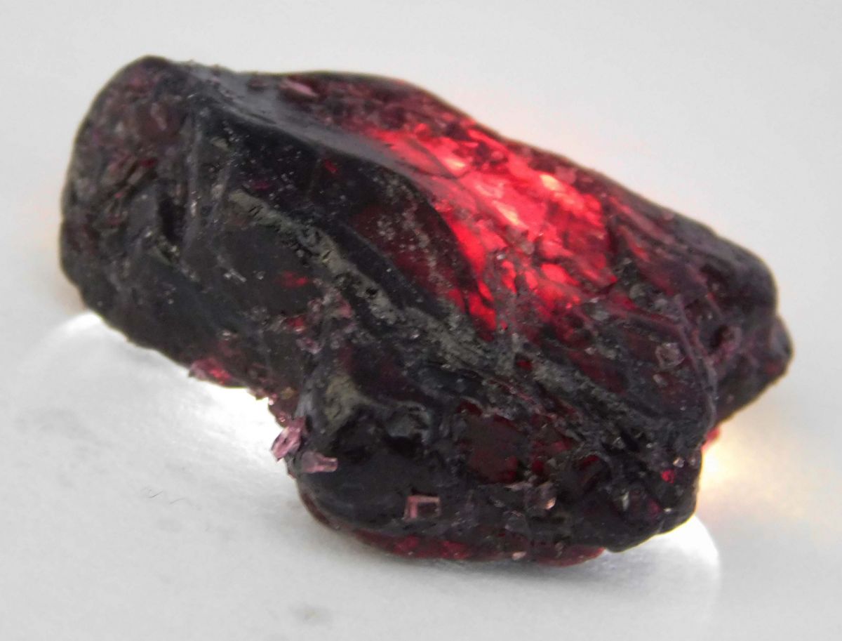 69 Ct Natural Red Ruby Earth Mined CERTIFIED Huge Rough Loose Gemstone