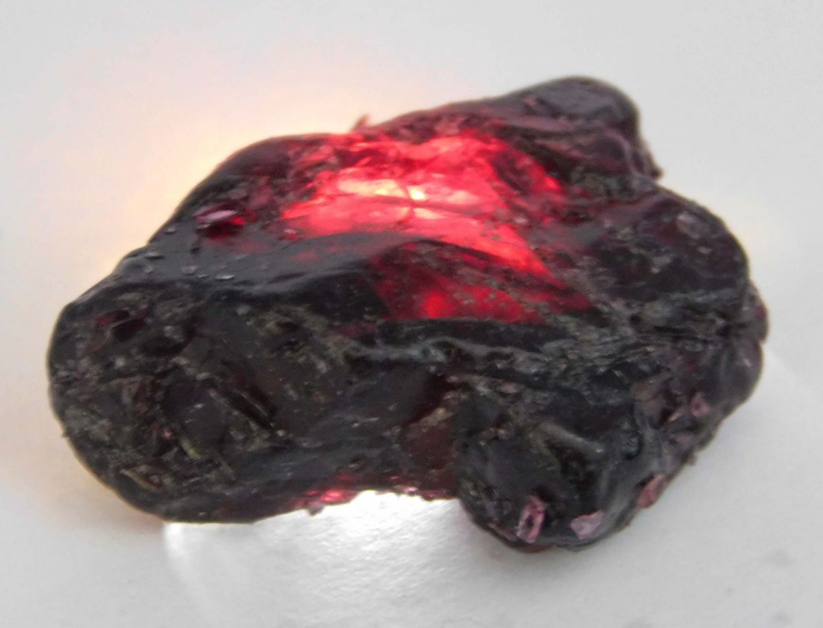 69 Ct Natural Red Ruby Earth Mined CERTIFIED Huge Rough Loose Gemstone