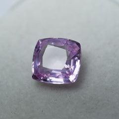 Natural SAPPHIRE Padparadscha 4.75 Ct CERTIFIED Loose Gemstone Square Cushion