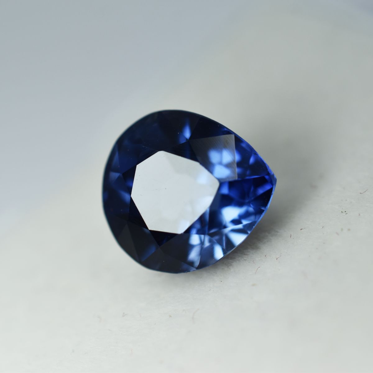 5.45 Ct CERTIFIED Pear Cut Loose Gemstone NATURAL Blue Tanzanite For Sale