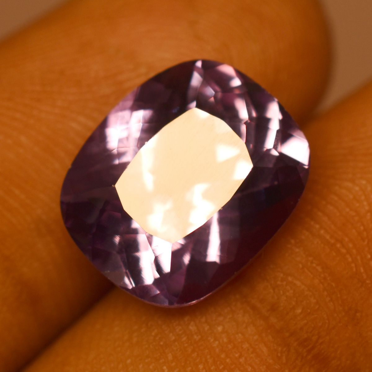 Precious Natural Color Change Alexandrite Cushion Cut 8.95 Ct CERTIFIED Gemstone