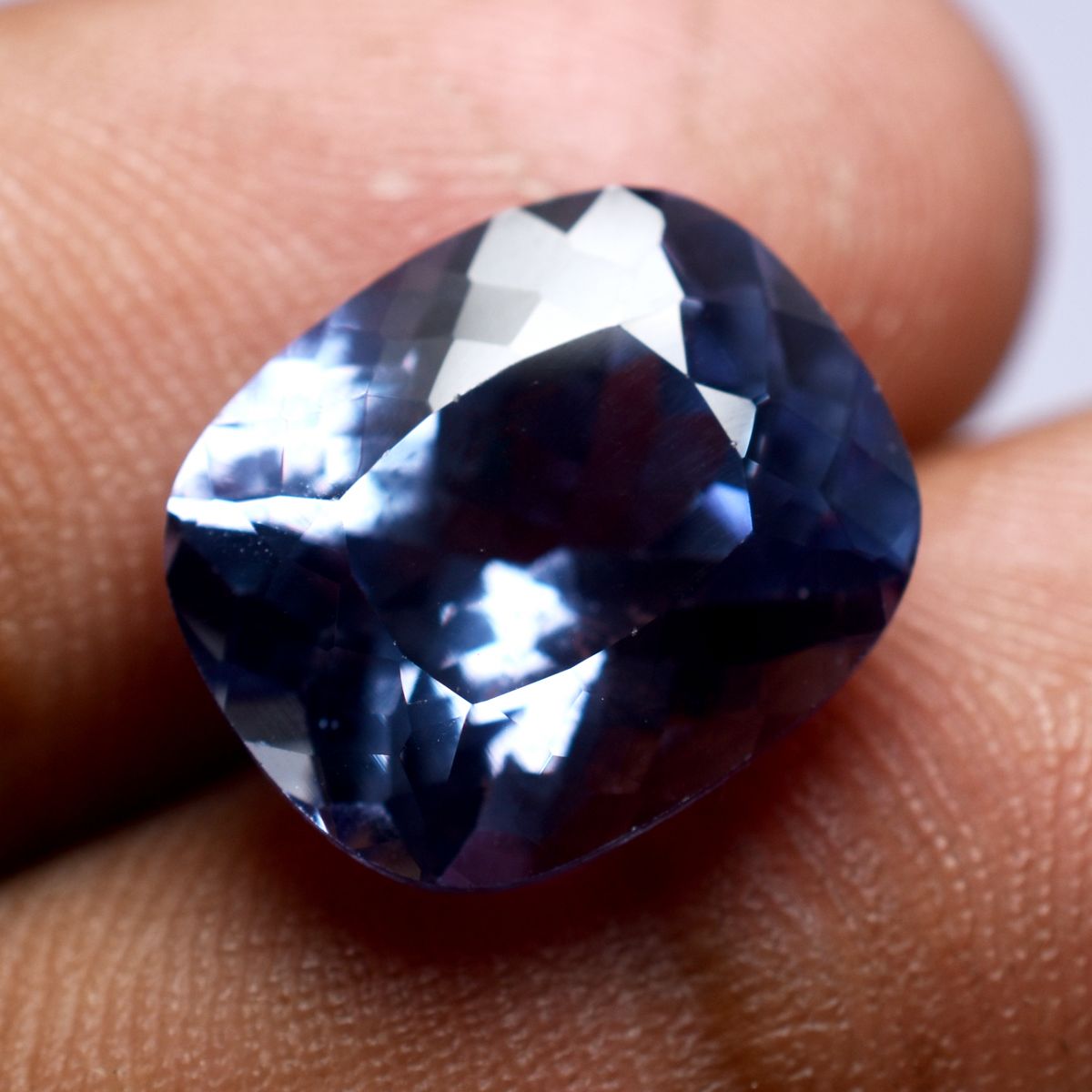 Precious Natural Color Change Alexandrite Cushion Cut 8.95 Ct CERTIFIED Gemstone