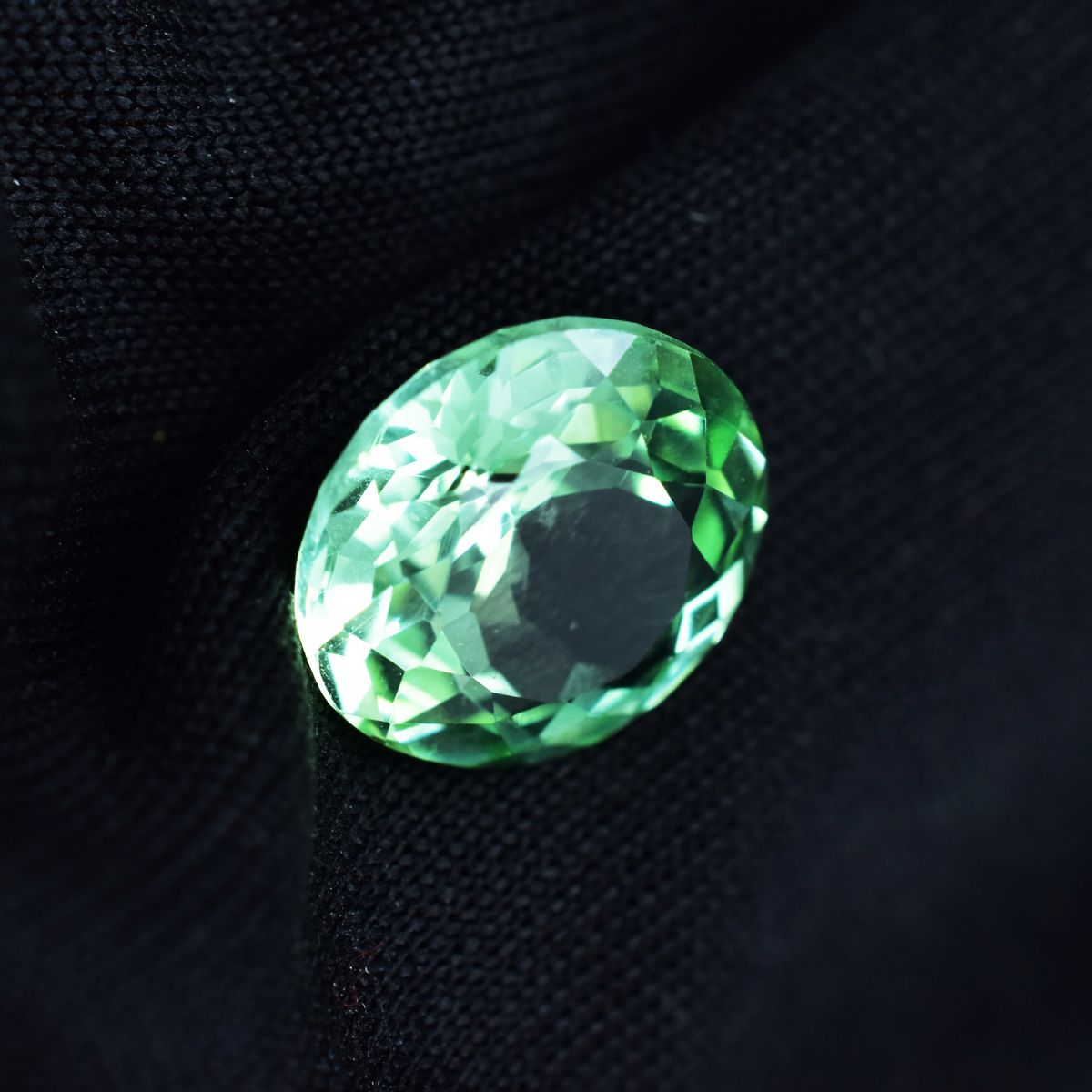 4.45 Ct Natural Bluish Green Sapphire Round Cut Loose Gemstone CERTIFIED