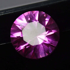 Natural Light Pink Sapphire 8.35 Ct CERTIFIED Loose Gemstone Round Cut Sapphire