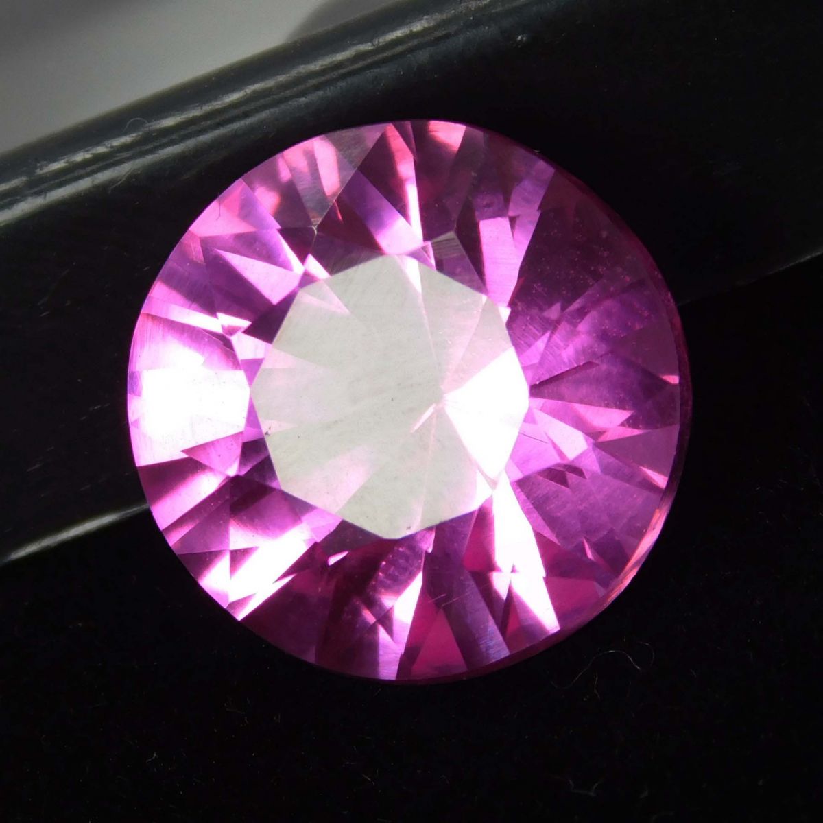 Natural Light Pink Sapphire 8.35 Ct CERTIFIED Loose Gemstone Round Cut Sapphire