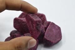 CERTIFIED Ruby Stone 1000.32 Ct Amazing Madagascar Red Ruby Rough Loose Gemstone