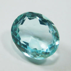 8.55 ct Natural Rare Aquamarine Blue Oval Certified Gemstone