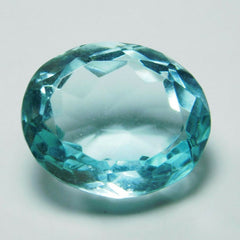 8.55 ct Natural Rare Aquamarine Blue Oval Certified Gemstone