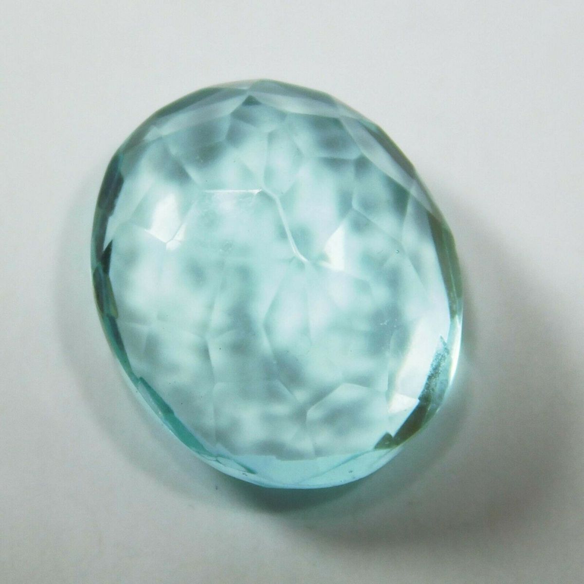 8.55 ct Natural Rare Aquamarine Blue Oval Certified Gemstone