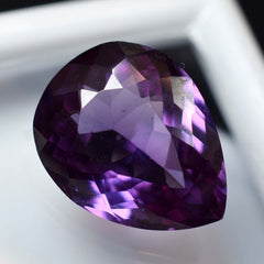 8.40 Ct NATURAL Color Change Pear Cut CERTIFIED  Loose ALEXANDRITE Gemstone