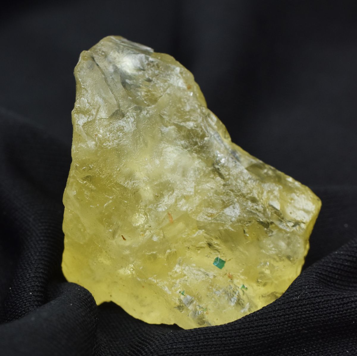 CERTIFIED Lemon Topaz 71.80 Ct Natural UNCUT ROUGH Huge Size Loose Gemstone