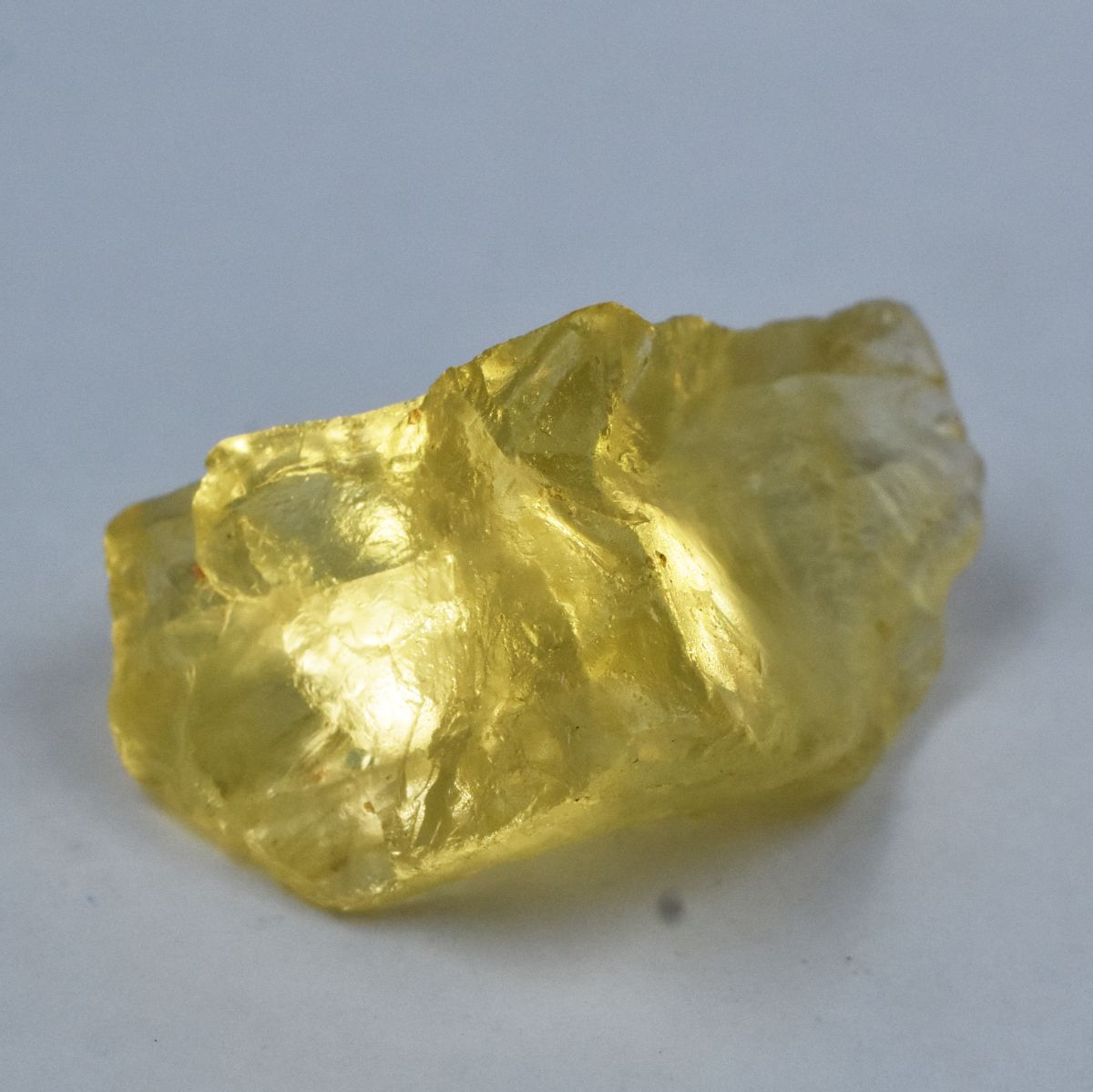 CERTIFIED Lemon Topaz 71.80 Ct Natural UNCUT ROUGH Huge Size Loose Gemstone