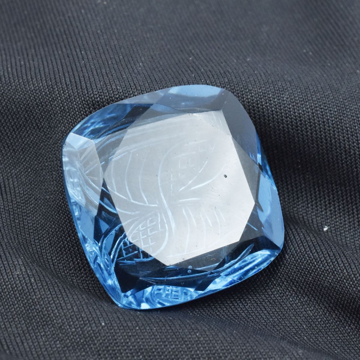 51.15 Carat Emerald Cut Blue Topaz Natural CERTIFIED Loose Gemstone