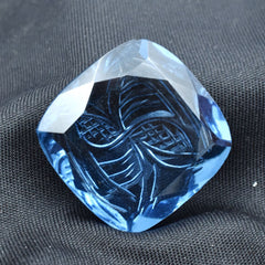 51.15 Carat Emerald Cut Blue Topaz Natural CERTIFIED Loose Gemstone